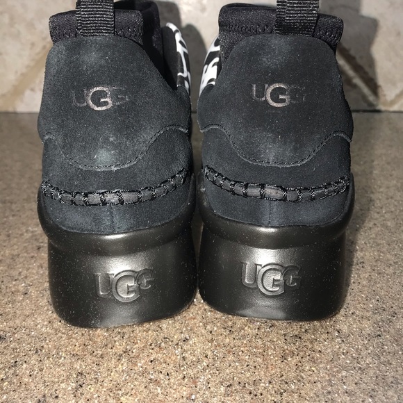 🆕UGG Neutra Sneaker Graffiti POP, Black/White - Picture 6 of 6